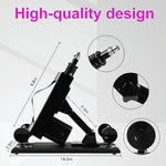 Sex Machine With 3Xlr Connector Suction Cup, Automatic Sex Machines Adult Sex Toys Adjustable Thrusting Dildo Machine With 5 Attachments