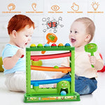 Toddlers Toys For 1 2 3+ Years Old Kids, Pound A Ball Included 2 Hammer & 12 Balls, Montessori Toys For Interactive Game For Boys And Girls, Early Learning Educational Gift