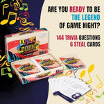 Lyric Legend 90'S R&B - Adult Games For Game Night To Finish The Lyrics! Great Stocking Stuffers For Adults, Party Games And Family Fun For Adults And Teens! | 144 Trivia Cards And A Playlist!