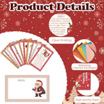 Christmas Scavenger Hunt Game, Xmas Games For Family Treasure Riddle Hunt Cards Game Activities, Winter Christmas Eve New Year Holiday Indoor Outdoor Party Games Supplies, Xmas Gifts For Adults, 03