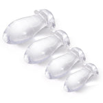 Big Butt Plug Trainer (Clear Xl) + 13 Inch Realistic Huge Wolf Dog Dildo