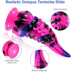 Tentacle Realistic Monster Dildo, 8.7Inch Big Thick Dildos With Strong Suction Cup For Hands-Free Play, Silicone Huge Fantasy Octopus Anal Plug Prostate Massager Adult Sex Toys For Women