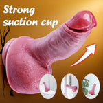 8.9" Huge Silicone Realistic Dildo Thick Toy With Big Suction Cup, Extra Large Fat Anal Dildo, Wide Prostate Dildo With Balls, Vaginal G-Spot Butt Wearable Likelife Penis,Xxl Sex Toy Men/Women/Gay