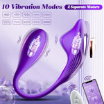 Wearable Panty Vibrator Sex Toys For Women - Remote Control Vibrator App Control Vibrating Panties, 10 Vibration Modes For G Spot Clitoral Anal Stimulation, Butterfly Design Adult Toy For Couple Play