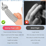 Finger Sleeve Accessories Adult Sex Toys, Reusable Sleeve Women Sex Toys For Masturbation Clitoral G-Spot Stimulator, 2Pcs Soft Silicone Sleeve Sex Things For Couples Knky, Anal Sex Toys For Couples