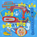 Paw Patrol Musical Instruments Toddlers Kids Music Toy Set Percussion Instrument Tambourine Maracas Recorder Flute for Children Preschool Education