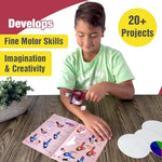 Stem Kit For Kids Ages 8-10-13 | Build 20+ Motor Machines & Diy Engineering Projects | Educational Science Kit For Boys & Girls | Fun Stem Toys For Ages 8-10 | Robotics Learning