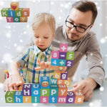 Portable Magnetic Letters Blocks Magnetic Alphabet & Numbers Montessori Learning Toys For Kids Educational Construction Travel Toys For Boys Girls 216 In 36 Pcs