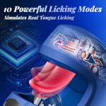 Male Masturbator Male Sex Toys - Sex Toy For Men With 10 Thrusting & 10 Real Tongue Licking Modes Blowjob Sex Machine Stroker For Training, Sex Toys Increase Endurance For Men Pleasure
