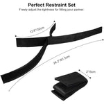 Sex Bondage Restraints Kit Toys Hand Leg Cuffs Ankle Wrist Resistance Bands Bed Restraints Sex Accessories Thing Sex Handcuffs Hand Cuff Bracelets Set For Women Adults Couples Bedroom Sweater Sq127