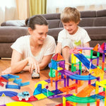 12 Piece Support Column Expansion Supporting Pack for Magnetic Race CarTrack Magnet Tile Building Block Construction Kit Education Toy Boys Girls STEM Puzzle Toy Kids Boy Girl Toddler 3+ PicassoTiles