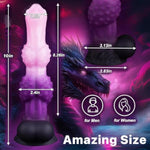 10" Monster Dildo With 2 Knots Fantasy Horse Dildos Big Knots Huge Dragon Dildo Thick Anal Dong With Strong Suction Cup Dog Knotted Penis For Women Sex Anal Toys For Men Gay, Adult Toys Women Men