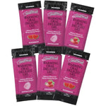 Doc Johnson GoodHead - Warming Head Oral Delight Gel - 6 X 0.24 oz. Packets - Strawberry, Cotton Candy, Watermelon