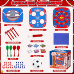 Spider Bean Bag Toss Game For Kids 4-8, Cornhole Board Outdoor Toys For Toddlers Party Carnival Outside Games Toy Christmas Birthday Gifts For Kid Boys Girls 3 4 5 6 7 Year Old