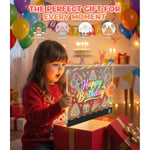 LED Drawing Board for Girls, Arts and Crafts Kit, Perfect Gift for 3+ Year Old Children