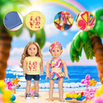 American 18 Inch Doll Clothes Accessories-10 Set Doll Outfits For Girl Doll Clothes, Christmas Toys For Kids Dressing Up