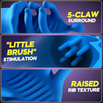 Male Sex Toys Penis Vibrator, Male Masturbator Glans Trainer Stroker With Strong 10 Beating Modes & 10 Vibrations, 360° Tentacle Wrap Penis Training Vibrator Sex Machine For Erection&Prolong Endurance