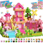 150 Pcs Magnetic Blocks, Magnetic Building Blocks Cubes, Princess Magnet Toys For Kids Ages 3+, Magnet Blocks With 4 Bottom Plate For Girls, Stem Toys & Ideal Christmas Birthday Gift