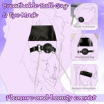 Bdsm Restraint Set Adult Sex Toys With Ball Silicone Gag, Nipple Clamps, Sm Leather Whip, Wrist And Thigh Cuffs, Ankle Shackles And Blindfold Are Included.
