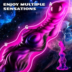 10.24" Huge Realistic Monster Knot Dildo - Big Fantasy Silicone Dildos With 3 Dog Knots,Anal Dildos With Suction Cup, Giant Knotted Dildo For G Spot Anal, Adult Sex Toy & Games For Women Men Couples