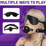 15 Pcs Sex Bondage Bdsm Kits Restraints, Fetish Handcuffs Ankle Cuff Collar Blindfold Whip Rope Nipple Clamps Paddle Anal Toys Ball Gag Adult Games Foreplay Toys For Couples