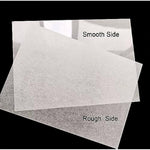 25 Large Shrink Plastic Sheets, 8 x 11.4 Inch Semi-Transparent Craft Film