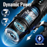 Male Masturbator Sex Toys For Men - Adult Toy 7 Thrusting & Rotating Modes With Handle, Phone Holder, And Suction Base, Automatic Penis Pump App Control Male Stroker, Hands-Free Sex Machine