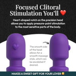 Adult Sex Toy Mini Bullet Wand By - 7 Powerful Modes, 3 Speeds - Silicone Clitoral Vibrator Small Travel Size - Rechargeable Waterproof G-Spot Clit Anal Sexual Massager For Women (Purple)