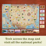 Trekking The National Parks - Award-Winning Family Board Game For Kids Ages 10+ - Easy To Learn, Fun Activities For 1-5 Players, Great For Family Bonding & For National Parks Lovers