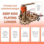 Robotics Engineering Kit | Designed By Scientists | 50 Plus Parts | 10 Plus Stem Projects For Kids 8 To 12 | Learn Electronics, Science | Grow Creativity, Grit | Diy Inventor Toy Gift