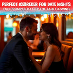 Couples Conversation Games For Date Night - Fun Cards With 500+ Questions - Perfect Icebreaker For Adults & Date Night Games For New Or Married Couples - Premium Version