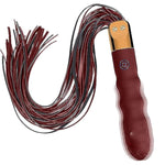 Sex Toy Vibrating Whip Bdsm Leather Restraint Bondage Sex Role Play Training Whip Sex Toy For Couple Flriting And Teaser Whip For Bdsm Role Play