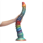 Long Octopus Tentacle Dildo, 21.95In Huge Anal Dildo, Fantasy Octopus Tentacle Anal Sex Toys, Monster Large Anal Plug Butt Plug, Thick Silicone Anal Toy For Men Women, Flexible And Soft (L)