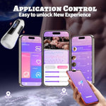 Male Masturbator Sex Toys For Men,Automatic Male Masterbator With App Control 9 Sucking &9 Vibrating &9 Thrusting Modes Men Sex Toys Penis Pump Adult Toys Heating Pocket Pussy Blowjob Stroker