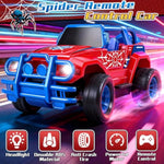 Spider Remote Control Car For Kids, Rc Cars Boys Toys Age 4-6 7 8-12 Birthday Gift, 1:20 Scale Spider Rc Truck Full Functions Racing Car For Toddlers Kids Indoor Outdoor Play