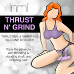 Thrusting Dildo Grinder 3 In 1 Womens Sex Toys Clit G Spot Vibrator With Remote Anal Toy With 7 Thrust 7 Vibrations Sex Machine Saddle Pad Penis Vibrator Clitoral Stimulator For Women Men Couples