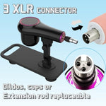 Sex Machine Automatic Masturbation Sex Toys For Couples And Solo Play, Remote Control Automatic Thrusting Machine, 3Xlr Connector Dildos Machine Sex Thruster For Adults Hands-Free Play