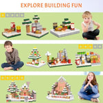 300 Pcs Magnetic Blocks-Magnetic Building Blocks, Stacking Magnetic Cubes Toy For Kids, Stem Montessori Sensory Toys For Boys And Girls Age 3 4 5 6 7 8 9 10 11 12 Christmas Birthday Gift