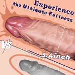 12 Inch Huge Dildo – 3.4'' Diameter Xxxl Realistic Giant Dildos, Thick And Long Big Dildo For Women, Silicone Suction Cup Sex Toy For Anal Play, Adult Sex Toys For Ultimate Pleasure