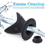 Black Hollow Butt Plug, Silicone Butt Plug Anal Expander Vaginal Expander Anal Stretcher For Anal Trainer Anal Play, Bdsm Adult Sex Toys Anal Toys For Men & Women Gay Couples(M)