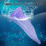 Tentacle Dildo For Women, Huge Anal Dildo With Strong Suction Cup For Hands-Free Play, Realistic Dildo Sex Toys For Men Prostate Massage, 9.2 In Monster Dragon Dildo Adult Sex Toys Deep-Brown