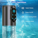 Penis Pump Sex Toys For Men, Automatic Male Masturbator Vacuum Pump With 3 Suction Modes & 4 Training Pressure, Penis Extender Male Sex Toys Adult Toy With Pocket Pussy