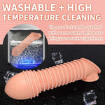 Penis Sleeve, Cock Sleeve Extension Sheath Penis Ring With Ball Stretcher For Enlarge Thicken, Reusable Condom Realistic Dildo Penis Sleeve, Adult Male Sex Toys For Men Couple