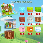 Mini Magnetic Blocks Travel Toys For Kids - 35 Pcs Magnet Building Blocks Building Cubes With Iron Box Stem Educational Magnetic Toys Christmas Birthday Gift For Ages 4-8 Boys Girls Toddlers