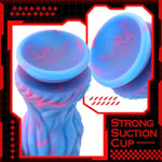 Realistic Dildo 10 Inch G-Spot Dildo With Knot Silicone Anal Dildo Fake Penis With Strong Suction Cup Mixed-Color Sex Toys For Women Men Vaginal Anal Masturbation