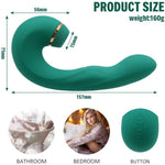 Female Masturbator 3 In 1 Clit Sucker Dildo G-Spot Vibrator Sucking Vibrators For Women Clitoral Stimulator Sex Toys
