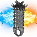 Penis Rings Penis Sleeve Cock Rings Cock Sleeve Delay Ejaculation Stronger Erection,Penis Sleeve With Massage Points Cock Sleeve Penis Ring To Delay Ejaculation Reusable Penis For Men(Style 2)