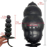 Sm Silicone Anal Trainer Adult Sex Toy Inflatable Anal Plug Unisex Butt Plug For Stimulator For Couple Prostate Massage & Pleasure