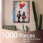 1000 Piece Banksy Street Art Jigsaw Puzzle for Adults
