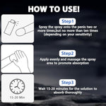 Delay Sprayer For Long Last Men,Prolong Climax For Him,Extends Sexual Stamina,Boosts Confidence,Natural Ingredients